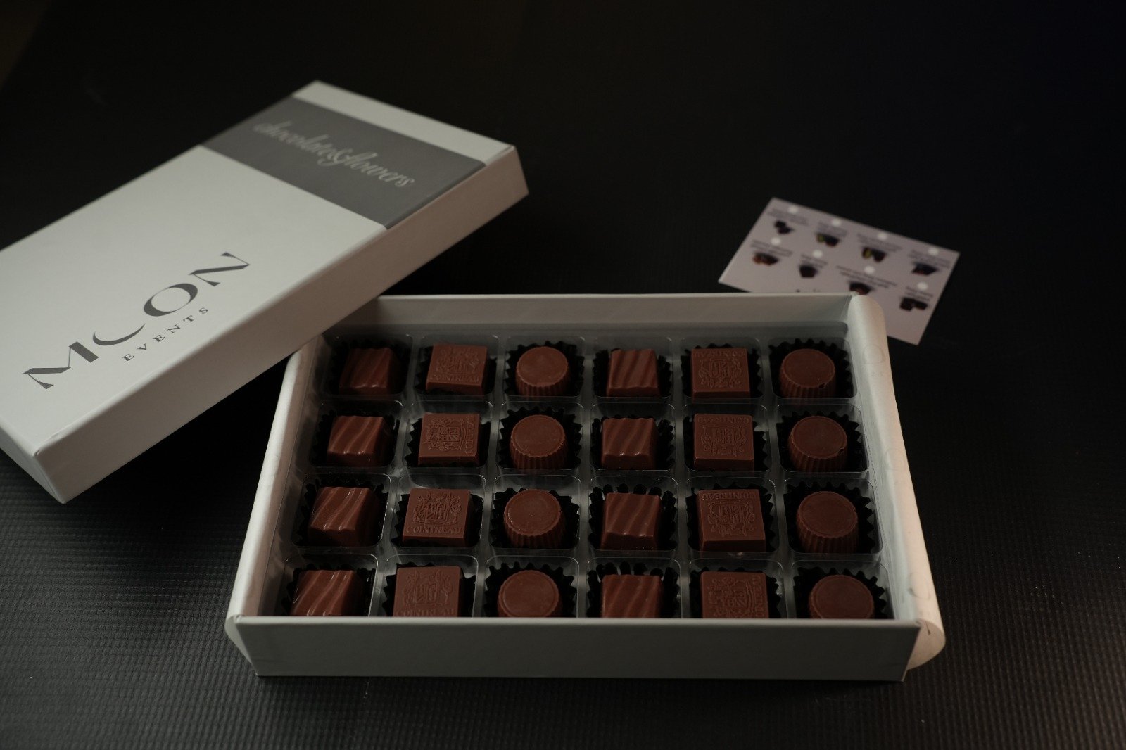 بوكس مستطيل رصاصي صغير 24 قطعة Small gray rectangular box,24 pcs