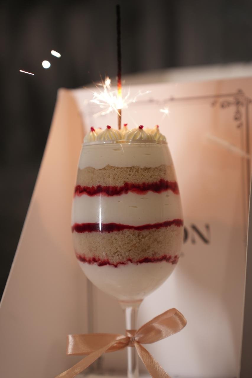 ترند جلاس كيك فكتوريا Victoria Glass Cake Trend